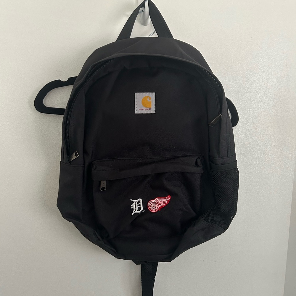 Carhartt Black Branded Backpack